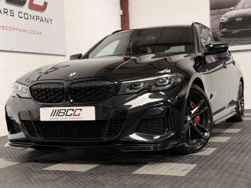 2021 BMW 3 Series 3.0 M340d Mht Touring Auto Xdrive Euro 6 (s/s) 5dr in Black — image 1