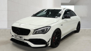 2017 Mercedes-Benz Cla 2.0 Cla45 Amg Coupe 4dr Petrol Spds Dct 4matic Euro 6 (s/s) (381 Ps) in White — image 2