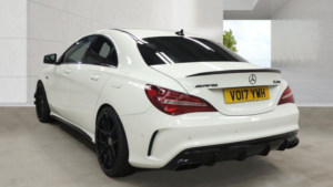 2017 Mercedes-Benz Cla 2.0 Cla45 Amg Coupe 4dr Petrol Spds Dct 4matic Euro 6 (s/s) (381 Ps) in White — image 3