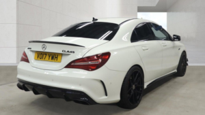 2017 Mercedes-Benz Cla 2.0 Cla45 Amg Coupe 4dr Petrol Spds Dct 4matic Euro 6 (s/s) (381 Ps) in White — image 4