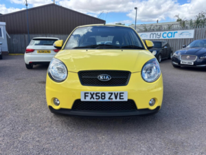 2008 Kia Picanto 1.1 3 5dr in Yellow — image 6