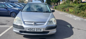 2002 Honda Civic 1.4 I Vision Limited Edition in Silver — image 3