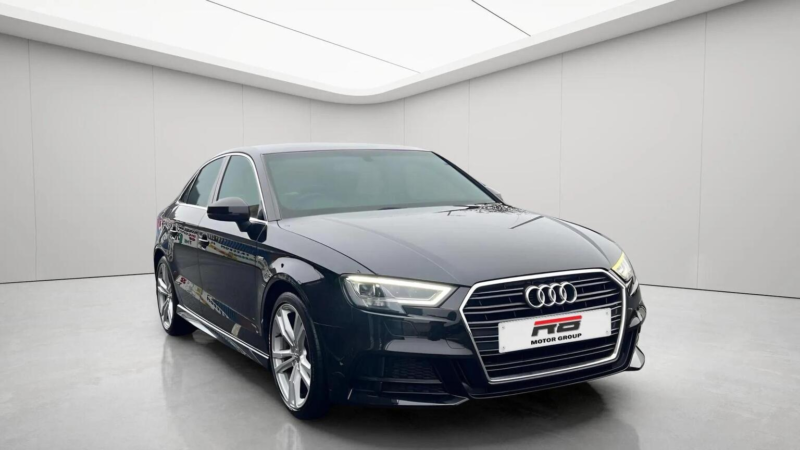 2019 Audi A3 1.0 Tfsi 30 S Line Euro 6 (s/s) 4dr in Black — image 1