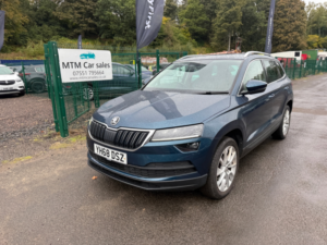 2018 Skoda Karoq 1.6 Tdi Se L SUV 5dr Diesel DSG Euro 6 (s/s) (115 Ps) in Blue — image 2