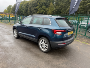 2018 Skoda Karoq 1.6 Tdi Se L SUV 5dr Diesel DSG Euro 6 (s/s) (115 Ps) in Blue — image 4