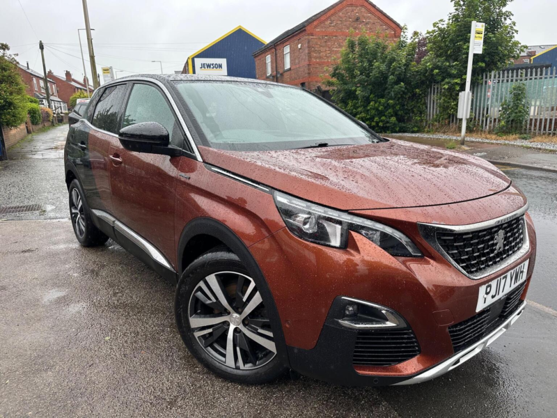2017 Peugeot 3008 1.6 Bluehdi Gt Line Euro 6 (s/s) 5dr in Bronze — image 1