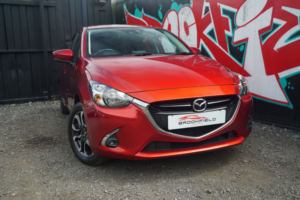 2018 Mazda Mazda2 1.5 Skyactiv-G Sport Nav+ Hatchback 5dr Petrol Auto Euro 6 (s/s) (90 Ps) in Red — image 3