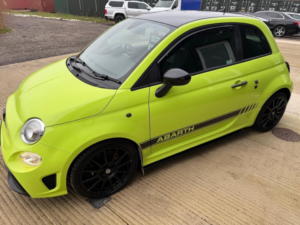 2019 Abarth 595 1.4 T-Jet Competizione 70th Euro 6 3dr in Green — image 2