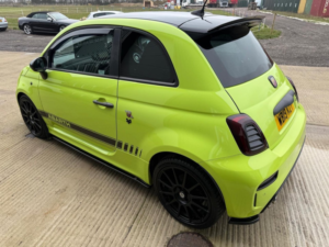 2019 Abarth 595 1.4 T-Jet Competizione 70th Euro 6 3dr in Green — image 3