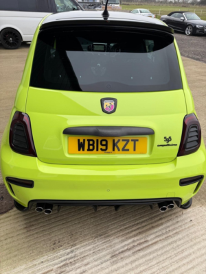 2019 Abarth 595 1.4 T-Jet Competizione 70th Euro 6 3dr in Green — image 4