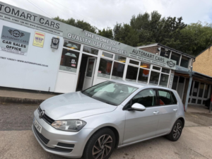 2014 Volkswagen Golf 1.4 Tsi Bluemotion Tech S DSG Euro 5 (s/s) 5dr in Silver — image 2