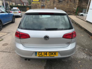 2014 Volkswagen Golf 1.4 Tsi Bluemotion Tech S DSG Euro 5 (s/s) 5dr in Silver — image 4