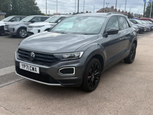 2021 Volkswagen T-Roc 1.5 Tsi Evo Black Edition DSG Euro 6 (s/s) 5dr in Grey — image 5