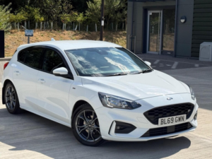 2019 Ford Focus 1.0t Ecoboost St-Line Euro 6 (s/s) 5dr in White — image 5