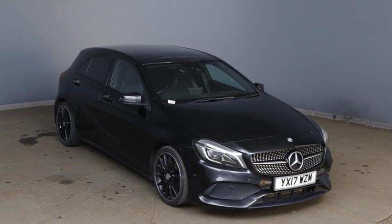 2017 Mercedes-Benz A Class 2.1 A200d Amg Line (premium Plus) 7g-Dct Euro 6 (s/s) 5dr in Black — image 1