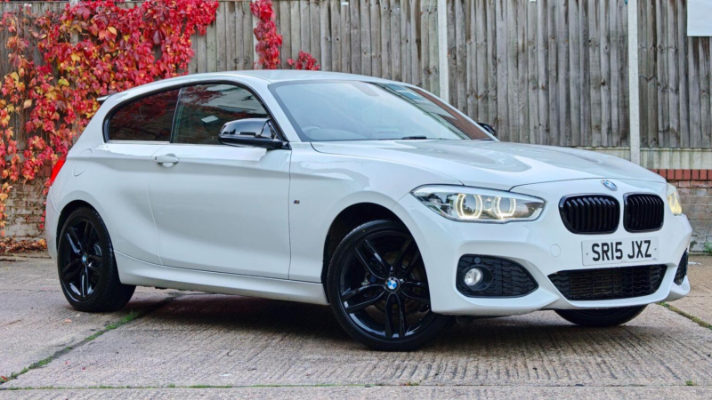 2015 BMW 1 Series 1.6 118i M Sport Euro 6 (s/s) 3dr in White — image 1