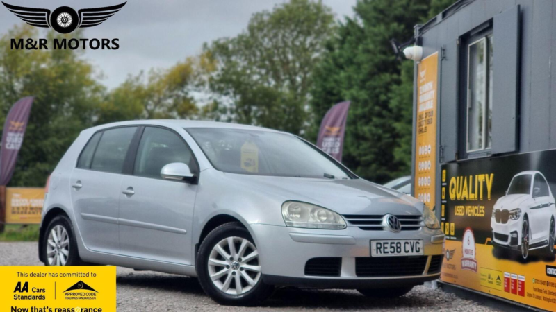 2008 Volkswagen Golf 1.4 Tsi Match DSG 5dr in Silver — image 1