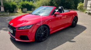 2015 Audi Tt 2.0 Tfsi S Line Roadster S Tronic Quattro Euro 6 (s/s) 2dr in Red — image 3