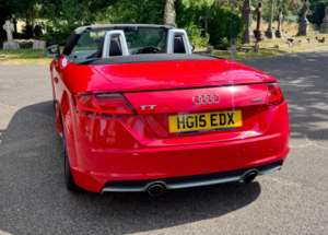 2015 Audi Tt 2.0 Tfsi S Line Roadster S Tronic Quattro Euro 6 (s/s) 2dr in Red — image 4