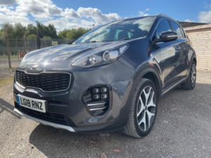 2018 Kia Sportage 2.0 Crdi Gt-Line AWD Euro 6 5dr in Silver — image 3