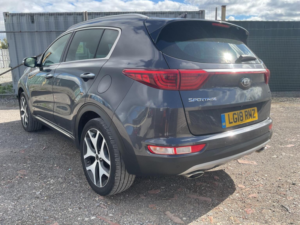 2018 Kia Sportage 2.0 Crdi Gt-Line AWD Euro 6 5dr in Silver — image 4