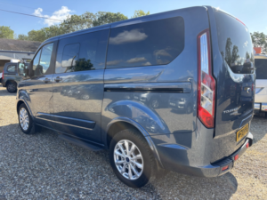 2020 Ford Tourneo Custom Drive Transfer Wav Automatic Wheelchair Accessible Vehicle 2.0 320 Ecoblue Titanium in Blue — image 4