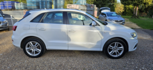 2012 Audi Q3 2.0 Tfsi S Line Quattro Black Leather in White — image 2