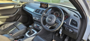 2012 Audi Q3 2.0 Tfsi S Line Quattro Black Leather in White — image 3