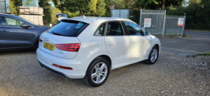 2012 Audi Q3 2.0 Tfsi S Line Quattro Black Leather in White — image 6