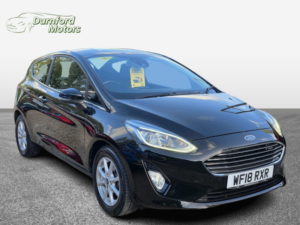 2018 Ford Fiesta 1.0 T Ecoboost Zetec in Black — image 3
