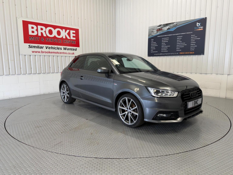 2017 Audi A1 1.4 Tfsi Cod Black Edition Euro 6 (s/s) 3dr in Grey — image 1
