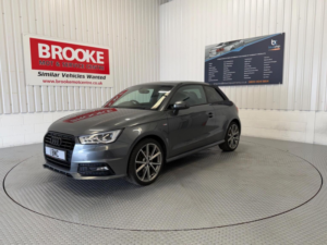 2017 Audi A1 1.4 Tfsi Cod Black Edition Euro 6 (s/s) 3dr in Grey — image 3
