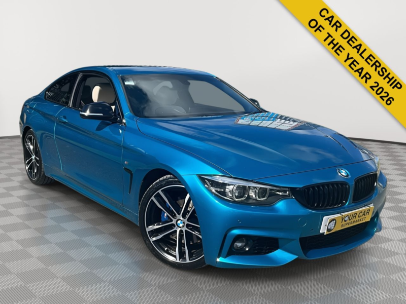 2020 BMW 4 Series 2.0 420i Gpf M Sport Coupe 2dr Petrol Auto Euro 6 (s/s) (184 Ps) in Blue — image 1
