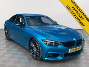 2020 BMW 4 Series 2.0 420i Gpf M Sport Coupe 2dr Petrol Auto Euro 6 (s/s) (184 Ps) in Blue — image 2