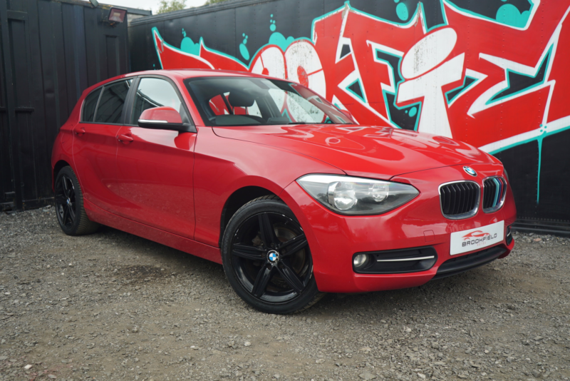 2014 BMW 1 Series 2.0 116d Sport Hatchback 5dr Diesel Manual Euro 5 (s/s) (116 Ps) in Red — image 1