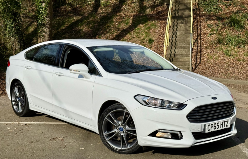 2015 Ford Mondeo 2.0 Tdci*180 Titanium*auto-Cruise-Dab-Nav-Fdsh-2own**stunning!** in White — image 1