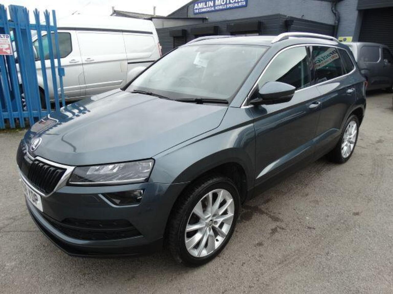 2018 Skoda Karoq 1.6 Tdi Se L DSG Euro 6 (s/s) 5dr in Grey — image 1