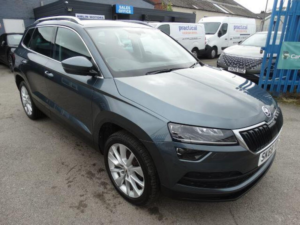 2018 Skoda Karoq 1.6 Tdi Se L DSG Euro 6 (s/s) 5dr in Grey — image 3
