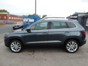 2018 Skoda Karoq 1.6 Tdi Se L DSG Euro 6 (s/s) 5dr in Grey — image 4