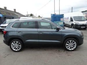 2018 Skoda Karoq 1.6 Tdi Se L DSG Euro 6 (s/s) 5dr in Grey — image 5
