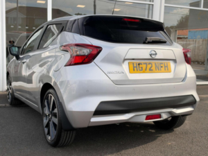2022 Nissan Micra 1.0 Ig-T Tekna Xtron Euro 6 (s/s) 5dr in Silver — image 2