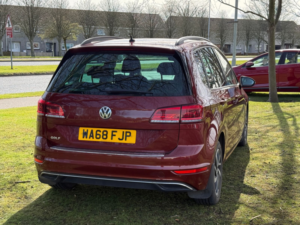 2019 Volkswagen Golf Sv 1.5 Tsi Evo Match MPV 5dr Petrol DSG Euro 6 (s/s) (130 Ps) in Red — image 6