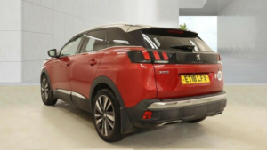 2018 Peugeot 3008 1.5 Bluehdi Gt Line Premium Eat Euro 6 (s/s) 5dr in Red — image 3