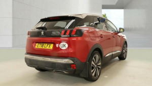 2018 Peugeot 3008 1.5 Bluehdi Gt Line Premium Eat Euro 6 (s/s) 5dr in Red — image 4