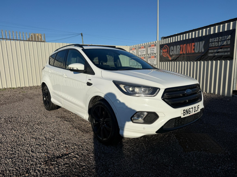 2017 Ford Kuga 2.0 Tdci St-Line X Euro 6 (s/s) 5dr in White — image 1