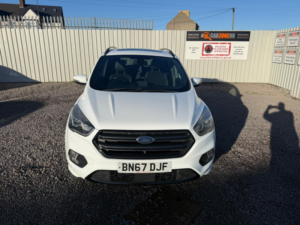2017 Ford Kuga 2.0 Tdci St-Line X Euro 6 (s/s) 5dr in White — image 3