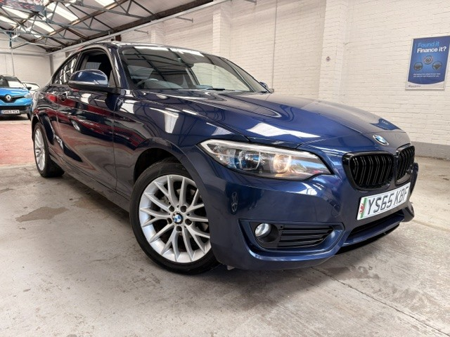 2015 BMW 2 Series 2.0 218d Se Coupe in Blue — image 1