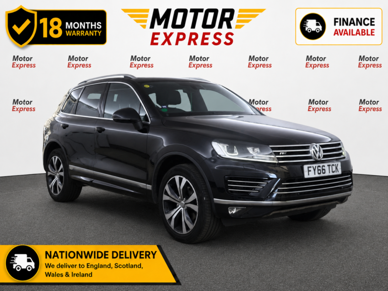 2016 Volkswagen Touareg 3.0 Tdi V6 Bluemotion Tech R-Line in Black — image 1