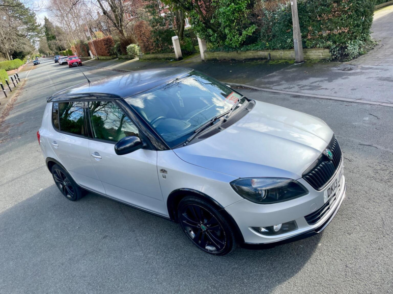 2013 Skoda Fabia 1.6 Tdi Monte Carlo Euro 5 5dr in Silver — image 1