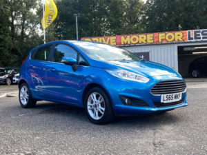 2015 Ford Fiesta 1.25 Zetec Hatchback 5dr Petrol Manual Euro 6 (82 Ps) in Blue — image 2